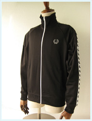 FRED PERRY(フレッドペリー)/トラックジャケット(J6231) Black -送料無料-