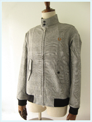 FRED PERRY(フレッドペリー)/シャツハリントンジャケット(F2392) Glen Check -送料無料-