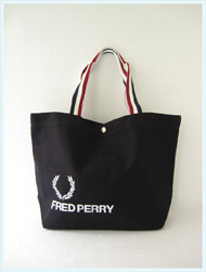 FRED PERRY(フレッドペリー)/トートバッグ(F9118) Dark Navy