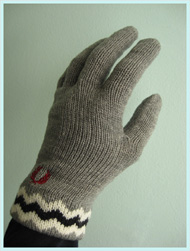 FRED PERRY(フレッドペリー)/トリコロールグローヴ(F9787) Mix Grey