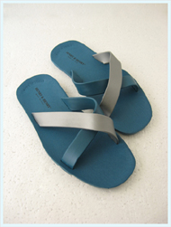 HENRY&HENRY(ヘンリーアンドヘンリー)/クロスサンダル(CROSS) RoyalBlue x Silver