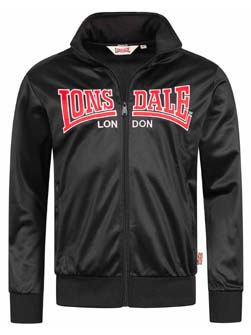 LONSDALE ロンズデール / トラックトップ(POLKERRIS) Black -送料無料-