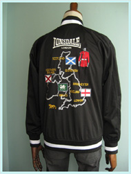 LONSDALE(ロンズデール)/スカジャージ(SOUVENIR JR) Black -送料無料-