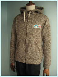 MOUNTAIN EQUIPMENT(マウンテンイクイップメント)/クラッシックウールフーディー Grey -送料無料-