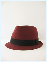 NEVERTRUST(ネバートラスト)/ハイチロールハット Burgundy