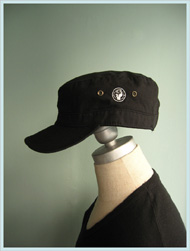 NEVERTRUST(ネバートラスト)/ブリティッシュレイルウェイキャップ Black 