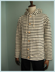 Or Glory(オアグローリー)/バスクパーカー Ivory x Black