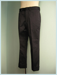 Or Glory(オアグローリー)/ドレステーパードパンツ Navy -送料無料-