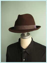 PUB(パブ)/フェルトハット(Changing Hat) Brown