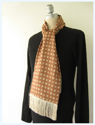 Original John(オリジナルジョン)/スカーフ(JOHN'S SCARVES) Pink Brown