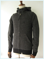 PRETTY GREEN(プリティーグリーン)/フルジップパーカー(DALTON HOODY) Black -送料無料-