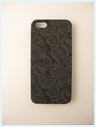 PRETTY GREEN(プリティーグリーン)/ペイズリーiFone5ケース Black Paisley