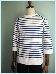 quotidien（コティディエン）/ボーダーTシャツ（3/4） White