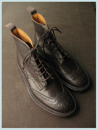 Tricker's(gbJ[Y)/Jg[u[ciM2508j Espresso Burnished   -- 