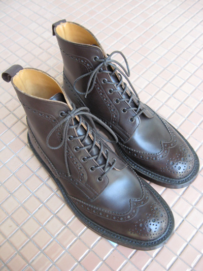 Tricker's(gbJ[Y)/Jg[u[ciM2508j Caffe Burnished   -- [508]