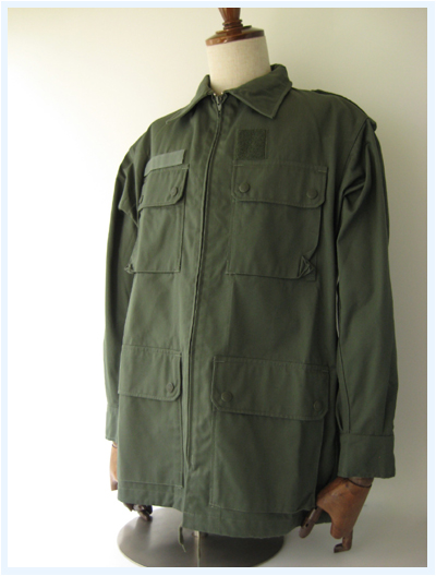 French Military(フレンチミリタリー)/フルジップミリタリーシャツジャケット Olive