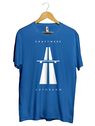 Import T-Shirt pA / KRAFTWERK AUTOBAHN sVc Blue [4391]