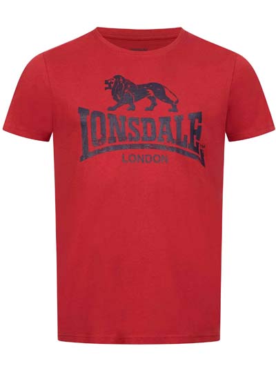 LONSDALE Yf[ / CISvgTVc(SILVERHILL) Dark Red --