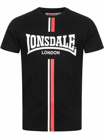LONSDALE ロンズデール / ロゴプリントTシャツ(ALTANDHU) Black -送料無料- [4573]