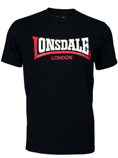 LONSDALE Yf[ / c[g[SvgTVc Black -- [4610]