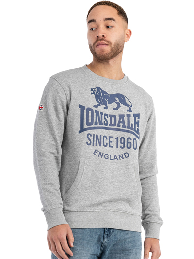 LONSDALE Yf[ / N[lbNXEFbgVc(NOSS) Marl Grey -- [4705]